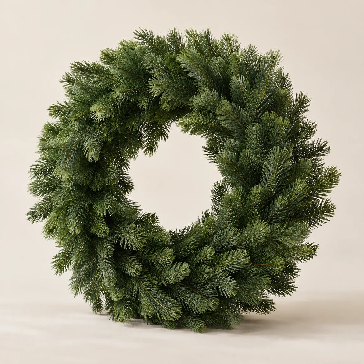 Guirlanda de Natal Trento verde de 40 cm, sem enfeites