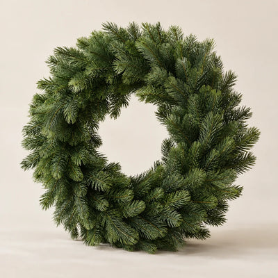 Guirlanda de Natal Trento verde de 40 cm, sem enfeites